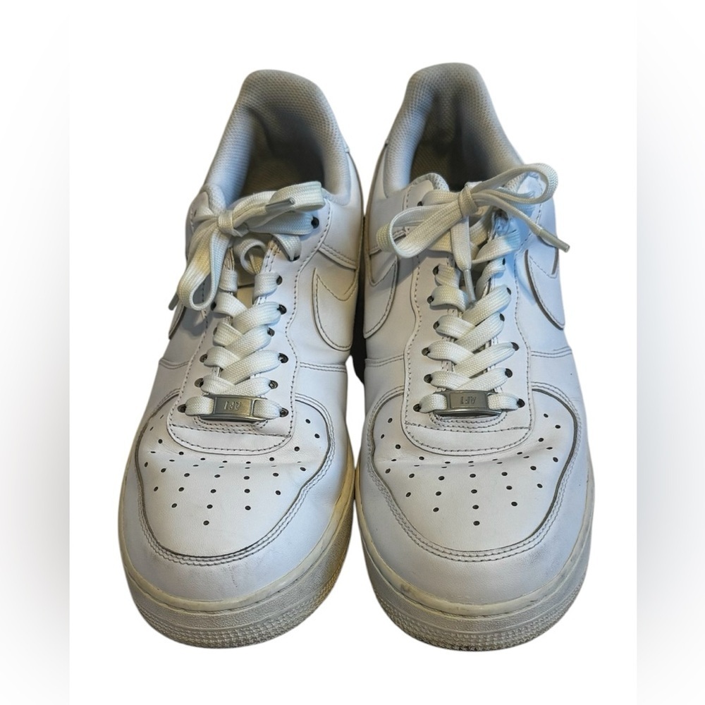 Nike Air Force 1 Men’s Low White Tennis Shoes Sz 10